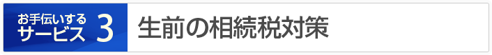 生前の相続税対策